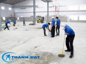 vệ sinh nhà xưởng